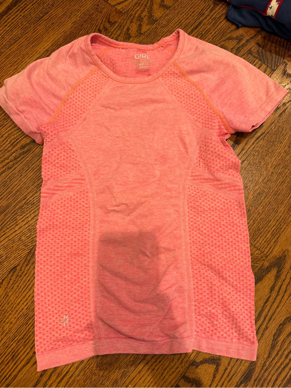 Athleta Girls Short-Sleeve Active Tee in Coral